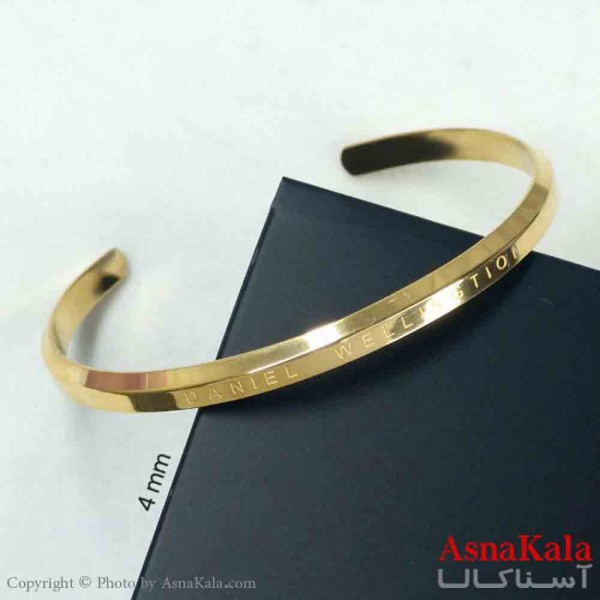 بنگل اسپرت استیل 316 مدل دنیل ولینگتون طلایی کد DSB18928W