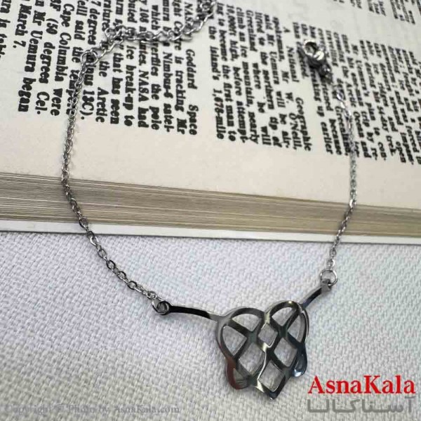 دستبند دخترانه پینترستی استیل مدل قلب   کد DSB18958W