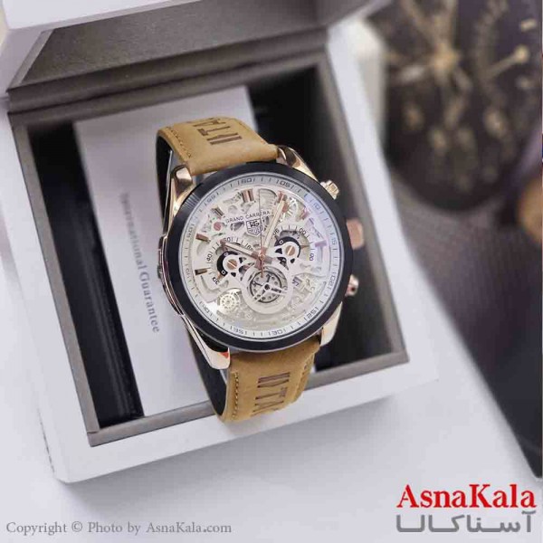 ساعت مردانه تگ هویر کررا سه موتورفعال دارای روز شمار کرنوگراف  کد WTCH11311W