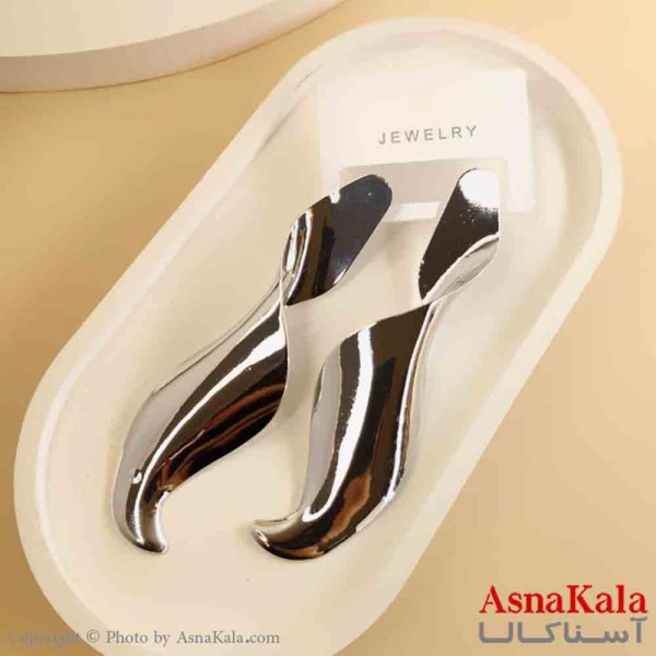 گوشواره استیل مینیمال دخترانه مدل پیچی کد GSH151493W