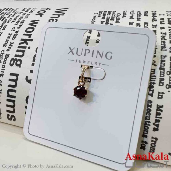 آویز ژوپینگ مینیمال دخترانه مدل نگینی کد GNB161627W