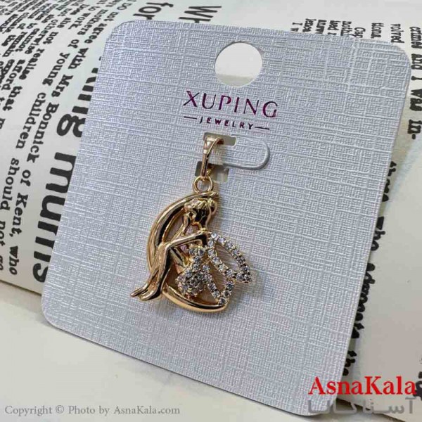 آویز ژوپینگ مینیمال دخترانه مدل ماه کد GNB161652W