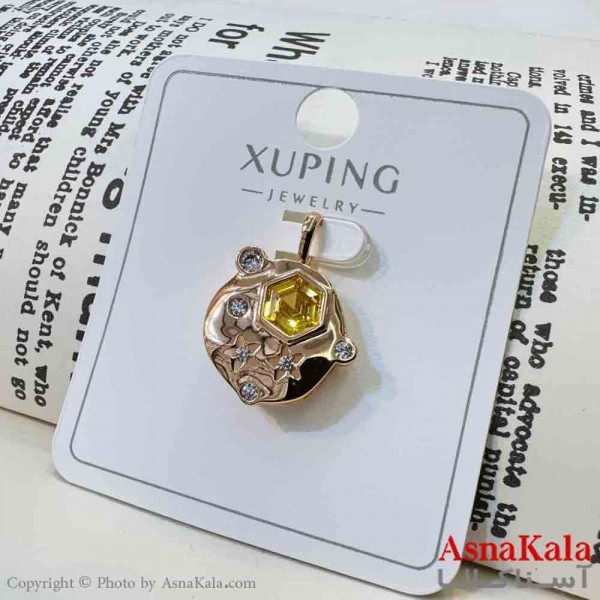 آویز ژوپینگ مینیمال دخترانه مدل گرد نگینی کد GNB161653W