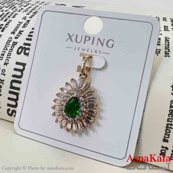 آویز ژوپینگ مینیمال دخترانه مدل نگینی درخشان کد GNB161670W