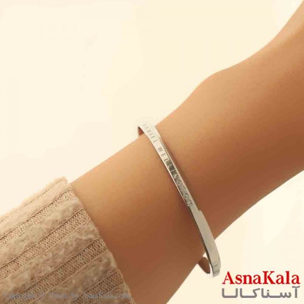 بنگل اسپرت استیل 316 مدل دنیل ولینگتون نقره ای کد DSB181142W