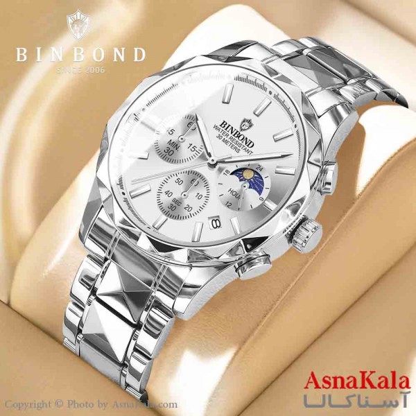 ساعت مردانه بین باند2025 مقاوم دربرابر آب موتور کوارتز کد WTCH11332W