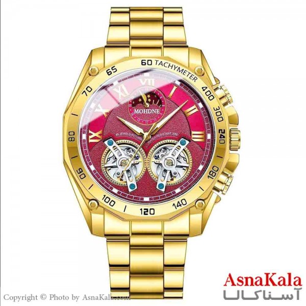 ساعت مردانه بین باند2025 مقاوم دربرابر آب  مدلB4833 موتور کوارتز کد WTCH11349W