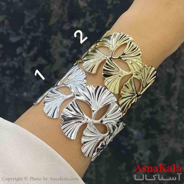 بنگل دخترانه پینترستی استیل  طرح چند برگ کد DSB181272W