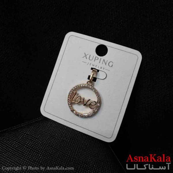 آویز ژوپینگ مینیمال دخترانه مدل love نگیندار ترند کد GNB161731W