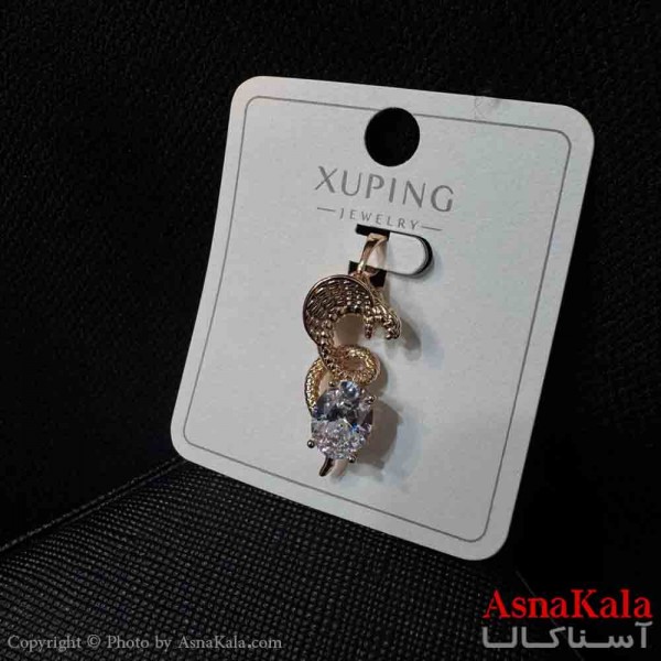 آویز ژوپینگ مینیمال دخترانه مدل مارو نگین ترند کد GNB161733W