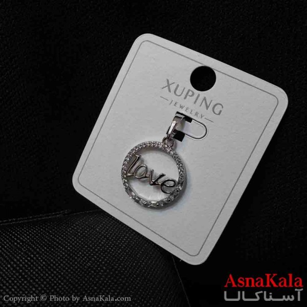 آویز ژوپینگ مینیمال دخترانه مدل love ترند کد GNB161734W