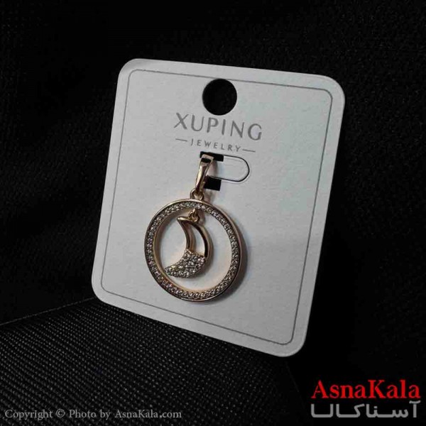 آویز ژوپینگ مینیمال دخترانه مدل ماه فول نگیندار ترند کد GNB161739W