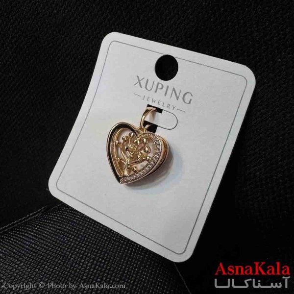 آویز ژوپینگ مینیمال دخترانه مدل قلب و درخت ترند کد GNB161744W