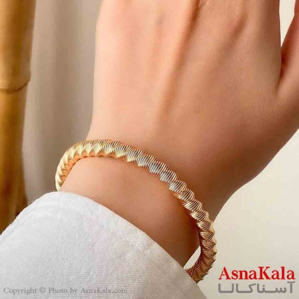 بنگل دخترانه پینترستی استیل پیچ حصیری مدرن کد DSB181378W