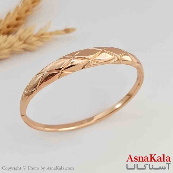 بنگل ژوپینگ مثلثی طلایی کد DSB181472W