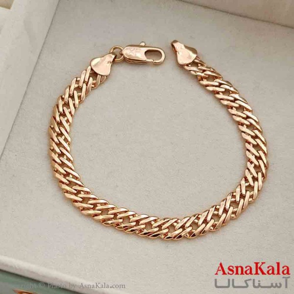 دستبند ژوپینگ طلایی کد DSB181476W