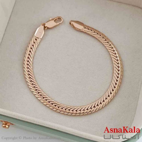 دستبند ژوپینگ طلایی کد DSB181479W