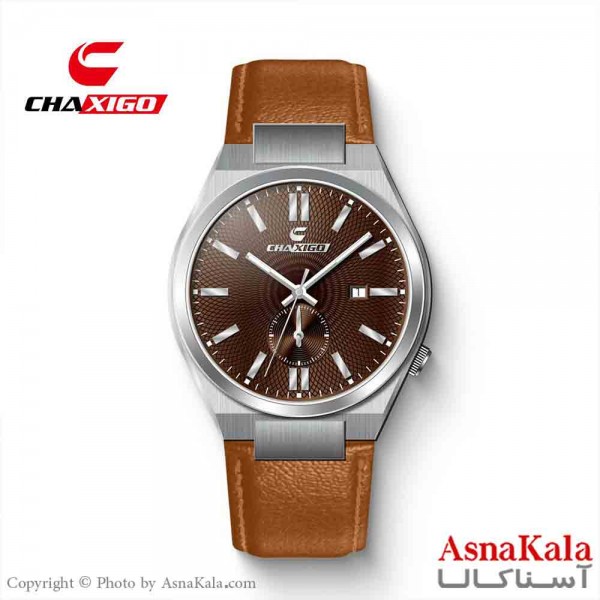 ساعت چرم چاکسیگو دژاوو ضدآب، طرح کلاسیک، موتور کوارتز کد WTCH11391W