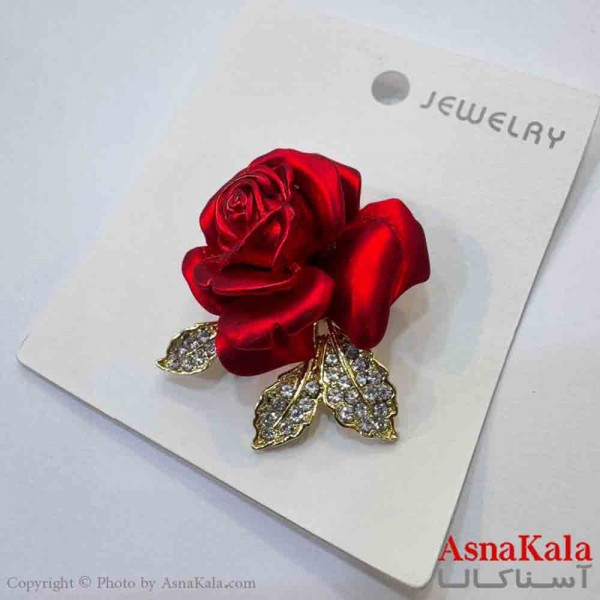 سنجاق سینه شیک زنانه مدل گل کد HAIR131024W