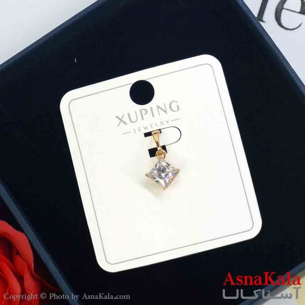 آویز ژوپینگ دخترانه نگیندار رنگ طلایی کد GNB162010W