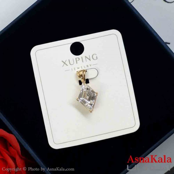 آویز ژوپینگ دخترانه نگیندار رنگ طلایی کد GNB162015W