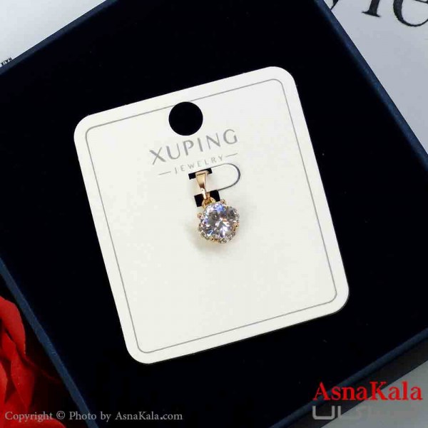 آویز ژوپینگ دخترانه نگیندار رنگ طلایی کد GNB162033W