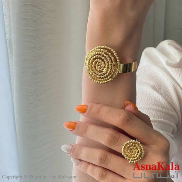 ست زنانه شامل  بنگل و انگشتر کد NIM141052W