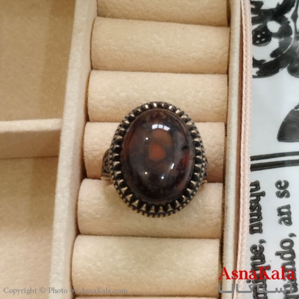 انگشتر طلاروس مردانه نگیندار کد ANG191079W