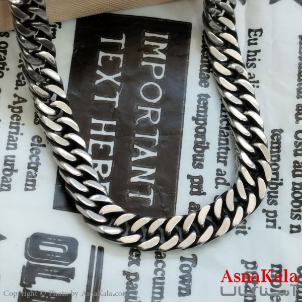 زنجیر کارتیر استیل 60 سانتی متر 8 میل  کد GNB162234W