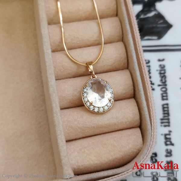 آویز ژوپینگ دخترانه رنگ طلایی کد GNB162313W