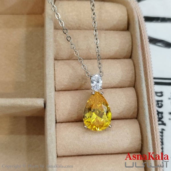 آویز ژوپینگ دخترانه رنگ طلایی کد GNB162335W