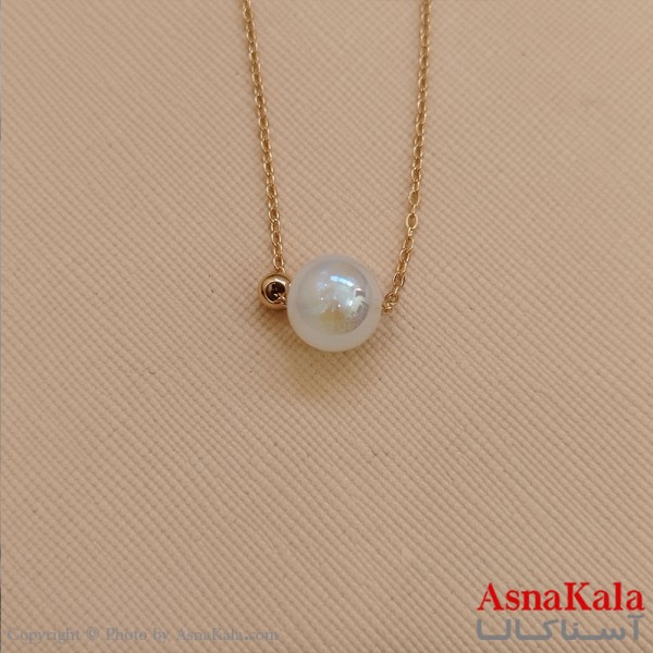 گردنبند ژوپینگ دخترانه رنگ طلایی کد GNB162351W