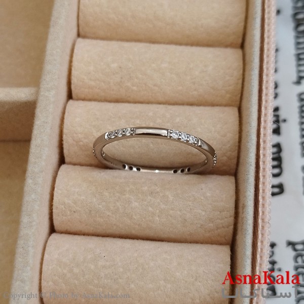 انگشتر زنانه ژوپینگ طلایی مشابه طلا کد ANG191145W