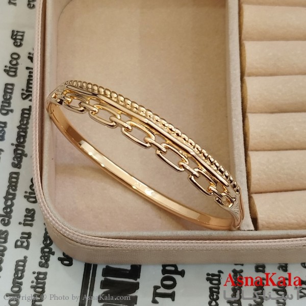 بنگل شوپینگ طلایی کد DSB181615W