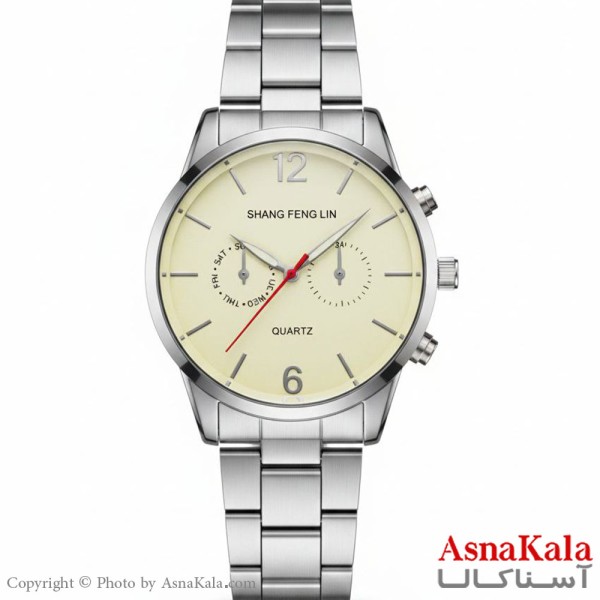 ساعت مردانه شانگ فنگ لین موتور کوارتز  کد WTCH11406W