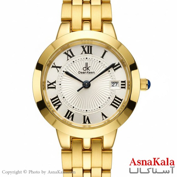 ساعت مردانه دین کین ضد آب، دارای روزشمار، موتورکوارتز کد WTCH11419W