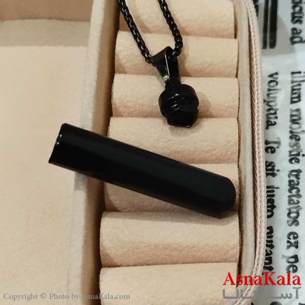 گردنبند اسپورت جا حزری استیل کد GNB162481W