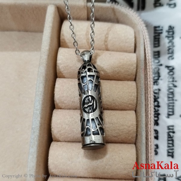 گردنبند اسپورت حزرامام  جواد استیل کد GNB162488W