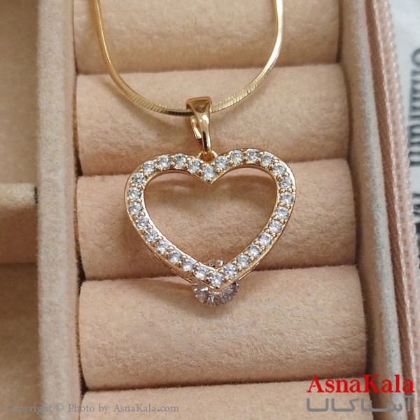 آویز ژوپینگ دخترانه رنگ طلایی کد GNB162540W