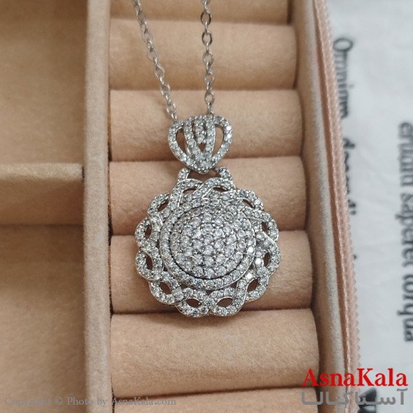 آویز ژوپینگ دخترانه رنگ طلایی کد GNB162544W