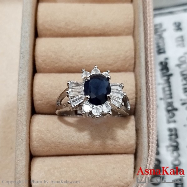 انگشتر زنانه استیل مینیمال فری سایز رنگ نقره ای کد ANG191219W