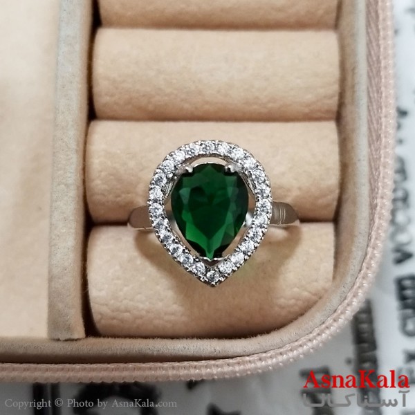 انگشتر زنانه استیل مینیمال فری سایز رنگ نقره ای کد ANG191225W