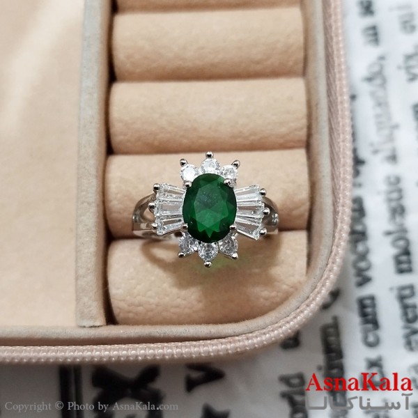 انگشتر زنانه استیل مینیمال فری سایز رنگ نقره ای کد ANG191230W