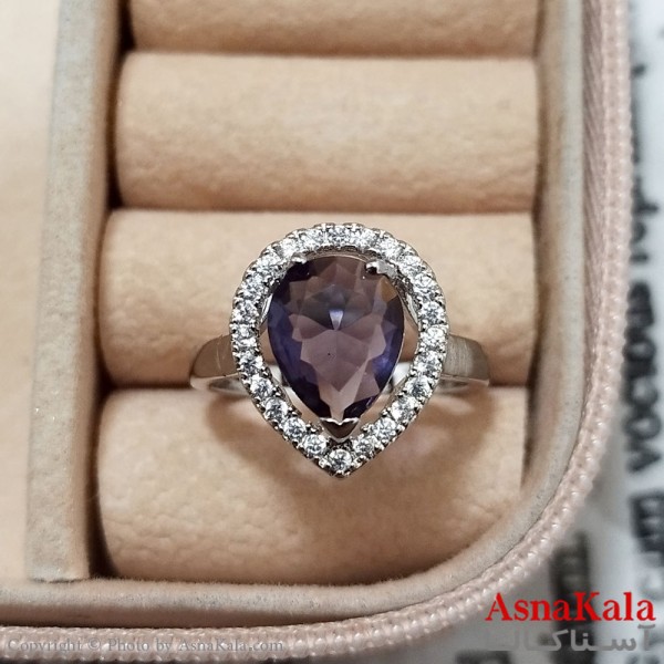 انگشتر زنانه استیل مینیمال فری سایز رنگ نقره ای کد ANG191237W