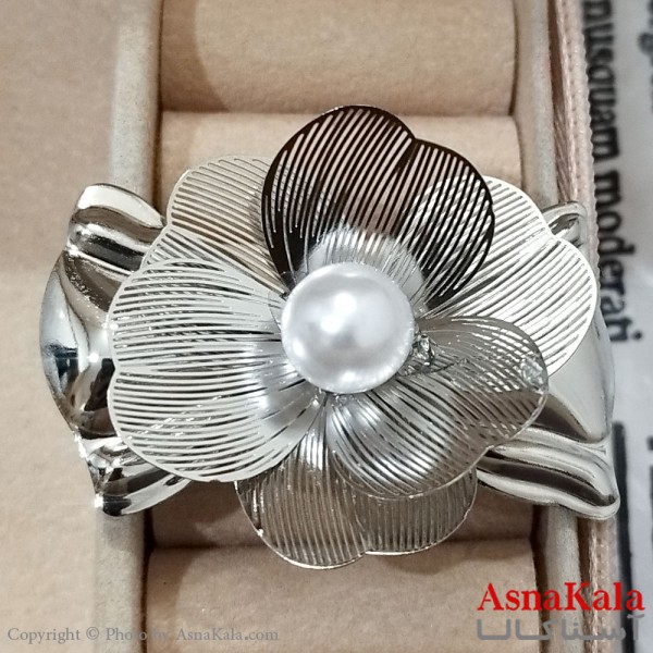 انگشتر زنانه فشن فری سایز رنگ نقره ای کد ANG191312W