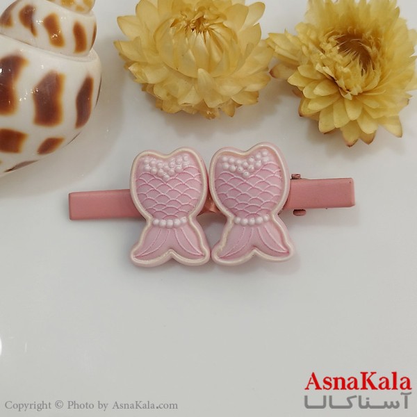 گیره مو زنانه انبری آبرنگی کد HAIR131066W