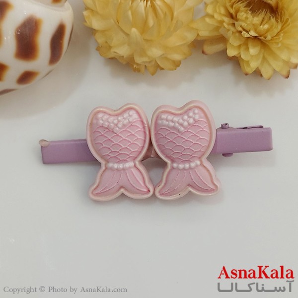 گیره مو زنانه انبری آبرنگی کد HAIR131080W