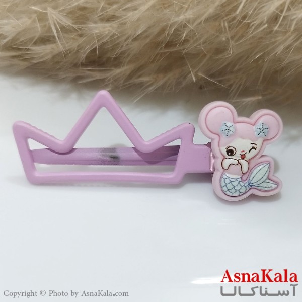 گیره مو زنانه انبری آبرنگی کد HAIR131098W