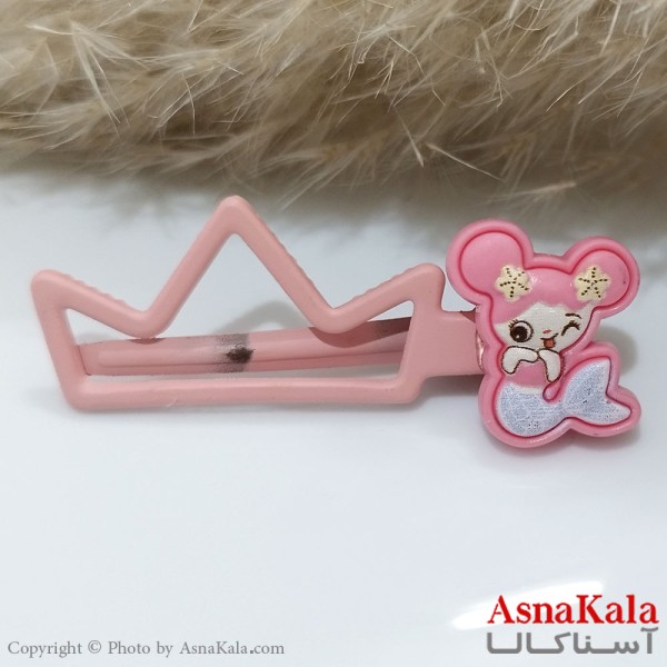 گیره مو زنانه انبری آبرنگی کد HAIR131101W