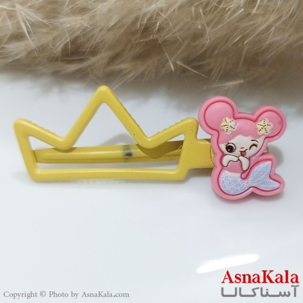 گیره مو زنانه انبری آبرنگی کد HAIR131102W